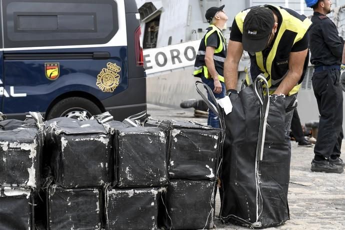 Desembarco de 1.500 kilos de coca en Gran Canaria