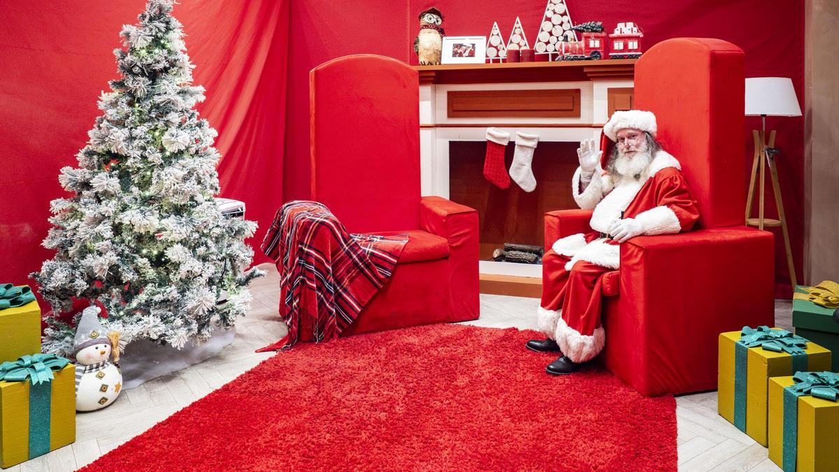 Los niños y las niñas de València podrán saludar a Papá Noel en el centro comercial Saler.