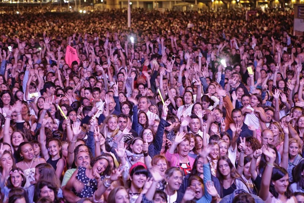 Concierto de "Morat" en la "Semana Grande" de Gijón