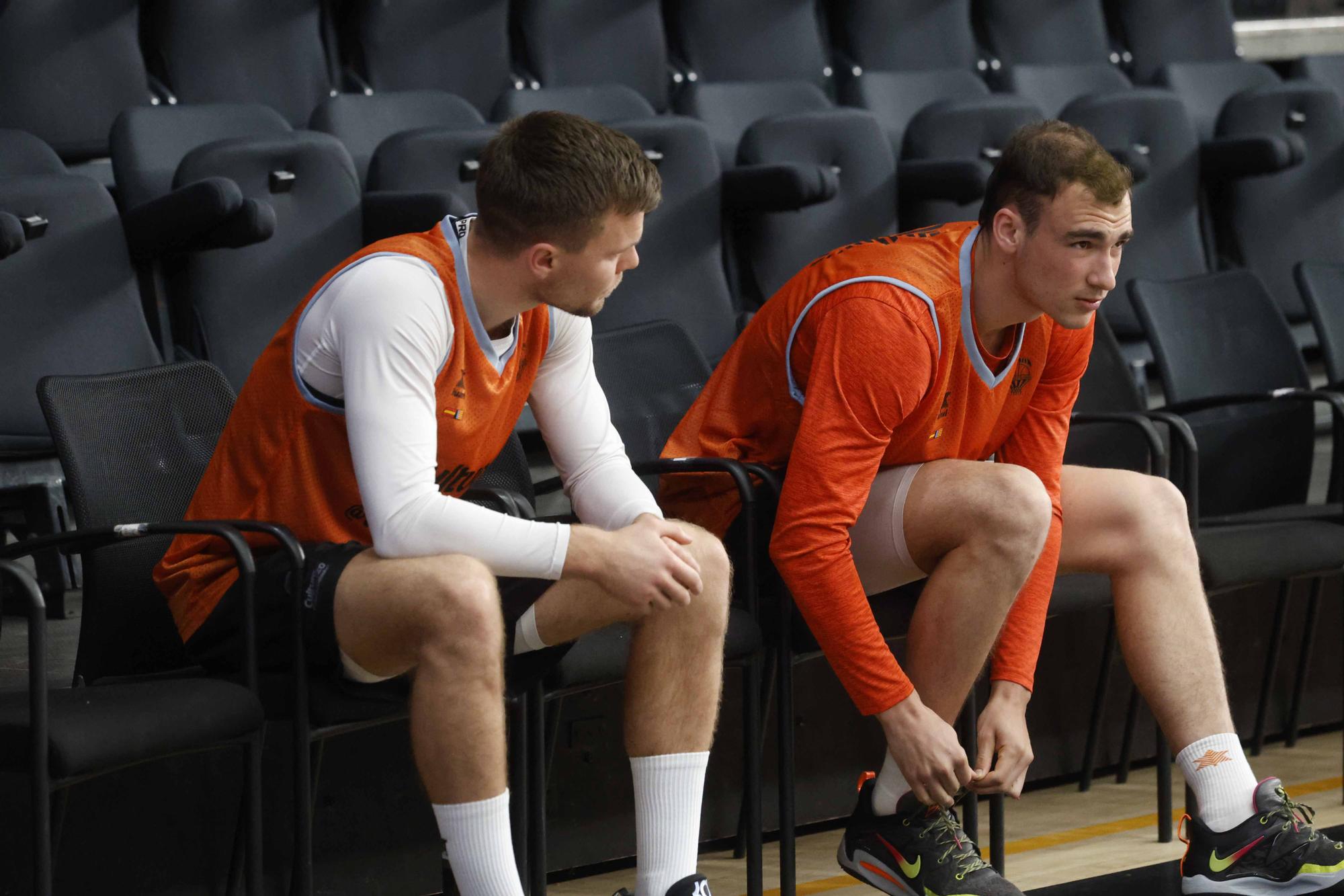 Entrenamiento Valencia Basket Club