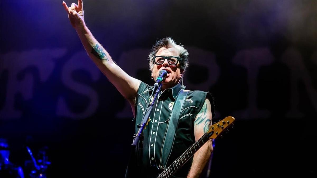 Imagen del concierto de The Offspring en Barcelona.