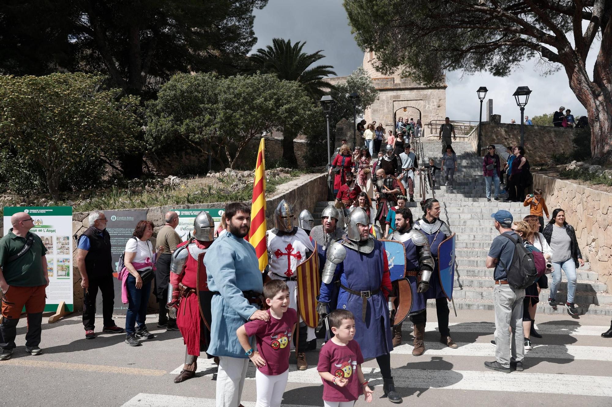 Palma celebra un concurrido Diumenge de l'Àngel