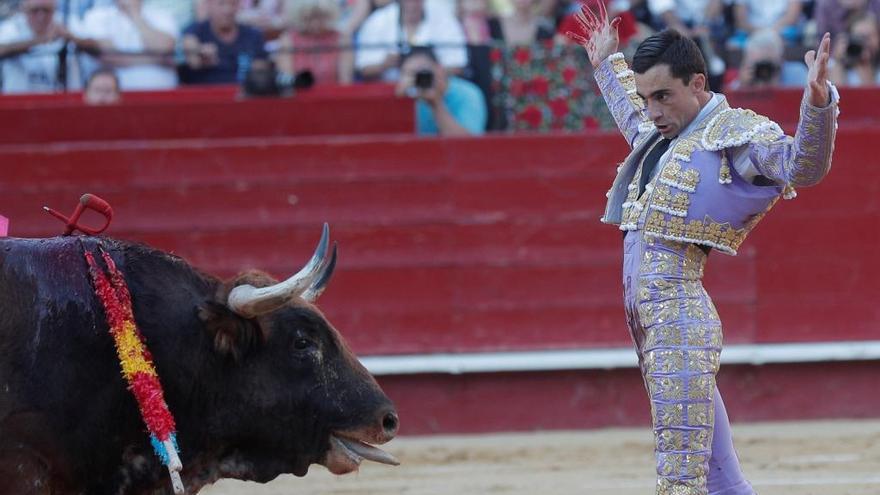 Paco Ureña, este verano, en Valencia.