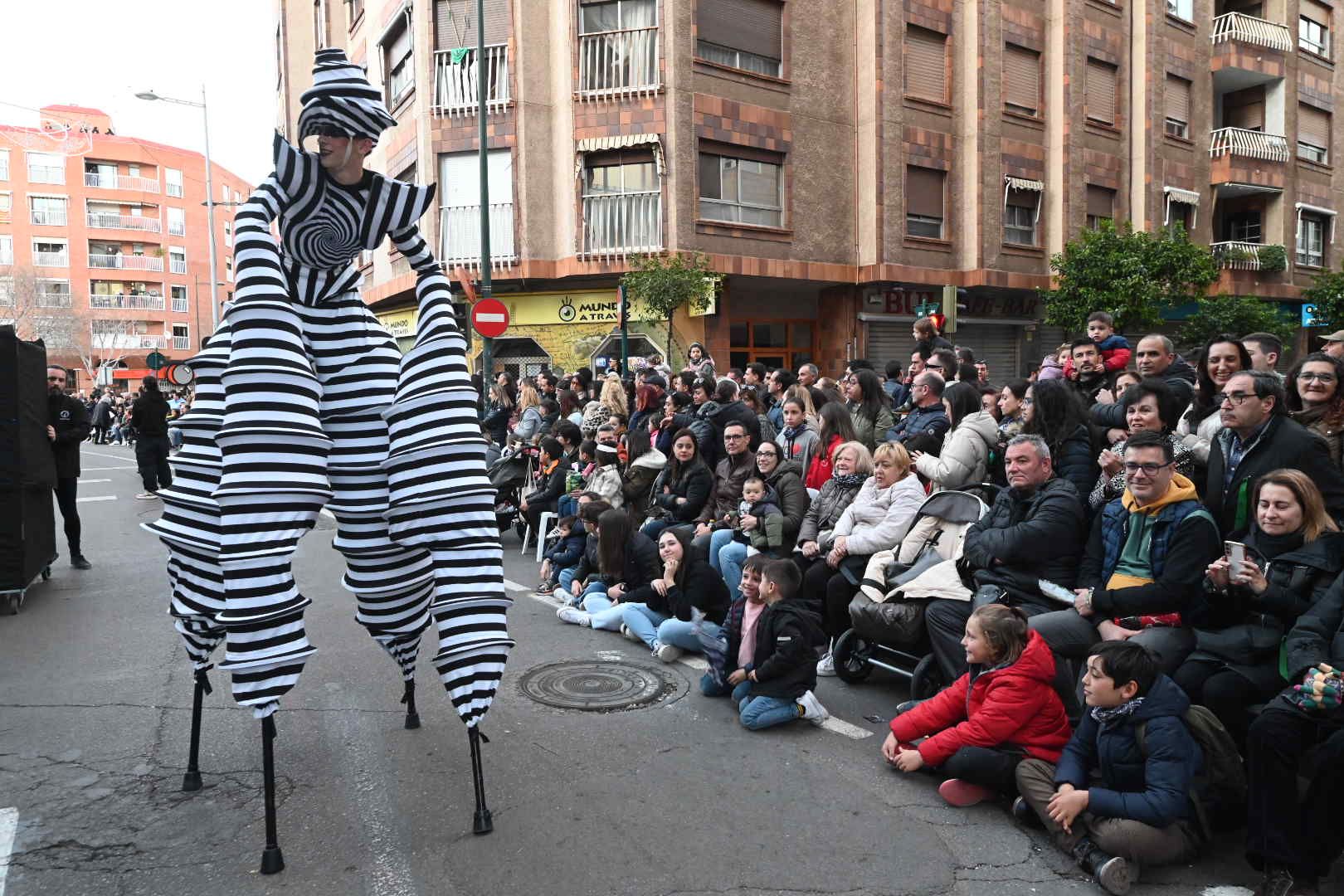 El espexctáculo 'Nott', en el Desfile.