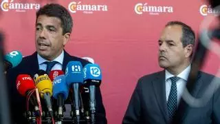 Mazón concede tres millones a dedo para las obras sin licencia de la Cámara de Alicante