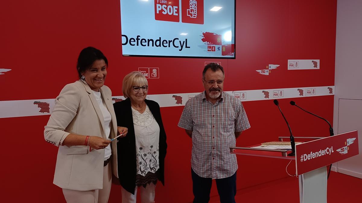 Procuradores del PSOE en Zamora.