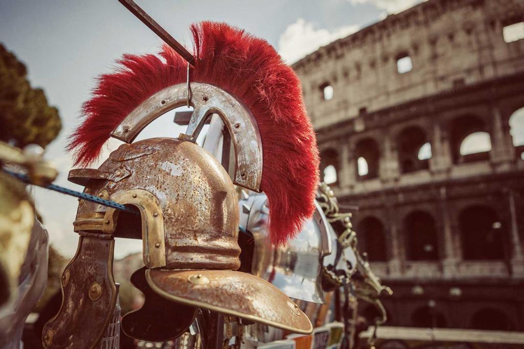 Casco centurión romano