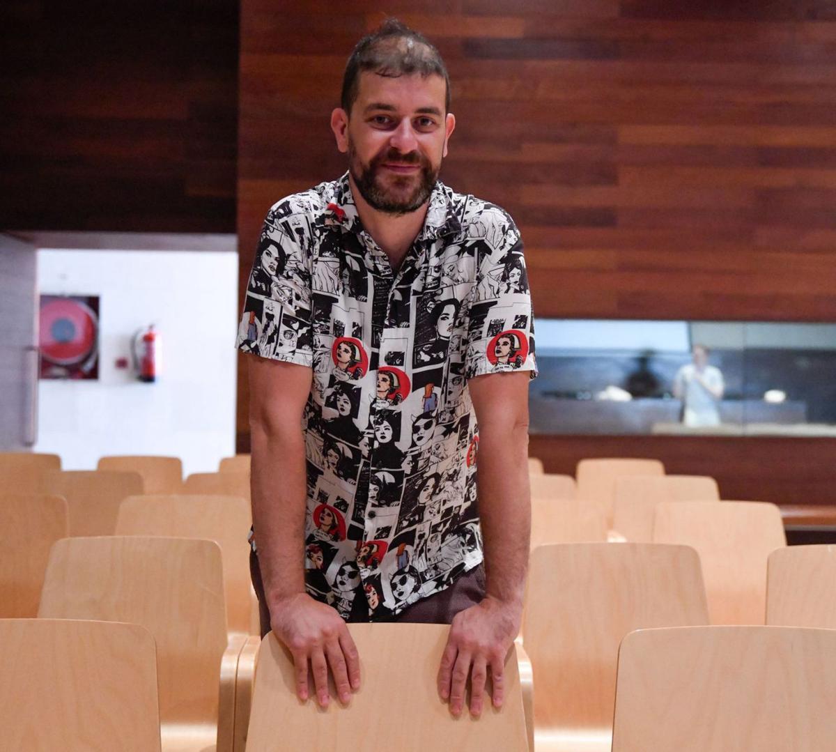El escritor David Refoyo.