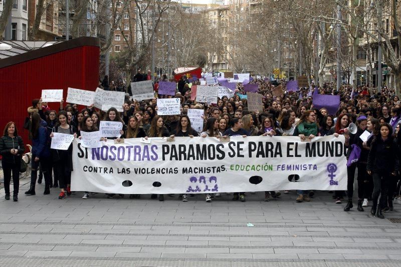 La jornada del 8M en Aragón