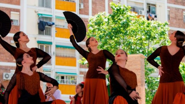 Actividad 'Las academias bailan', del Festival de de Flamenco de Catalunya en Cornellà.