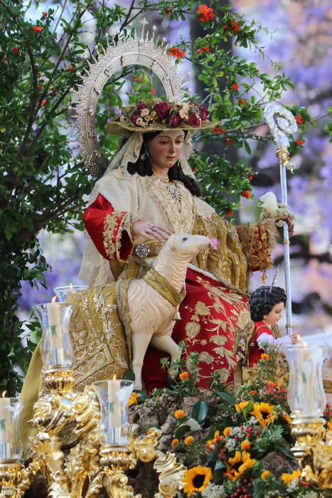 Procesión de la Divina Pastora por Capuchinos