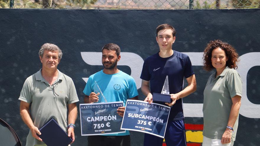 Roberto Chacón se proclama campeón del Torneo de Tenis San Miguel