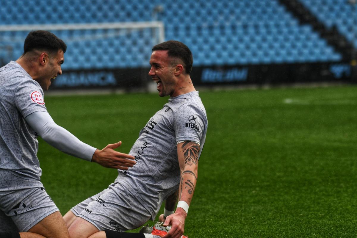 EN IMÁGENES: Así ha sido el partido entre el Avilés y el Celta Fortuna