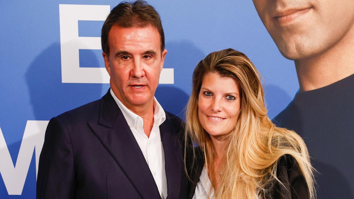 José Ramón de la Morena y su mujer en un evento