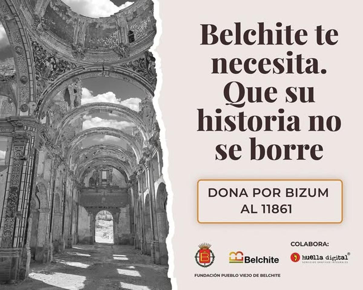 Petición de fondos del Ayuntamiento de Belchite.