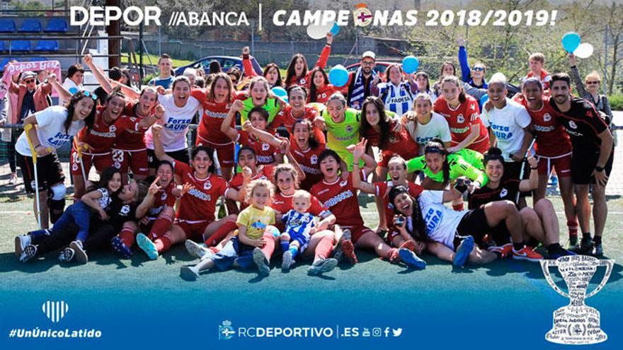 El Dépor Abanca golea al Sárdoma y se proclama campeón de su grupo de Segunda División