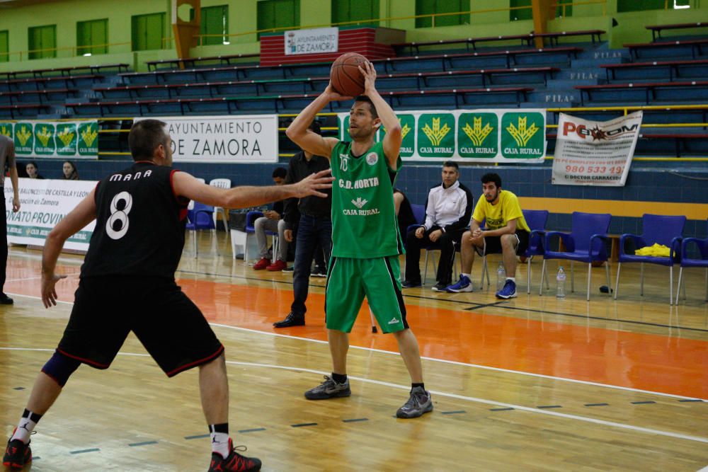 Final de la liga provincial de baloncesto