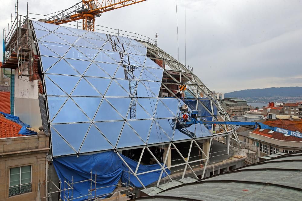 La esfera estará lista antes del verano y el club espera finalizar el inmueble para agosto