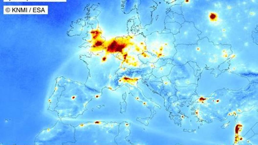 València y Castelló siguen entre las zonas urbanas con mayor polución atmosférica