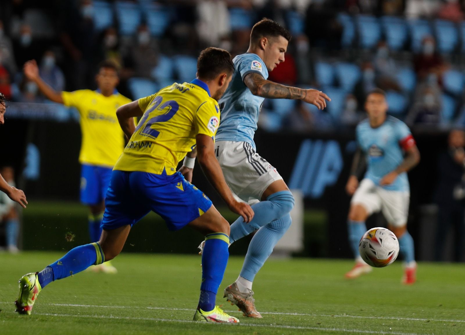 Las imágenes del Celta - Cádiz