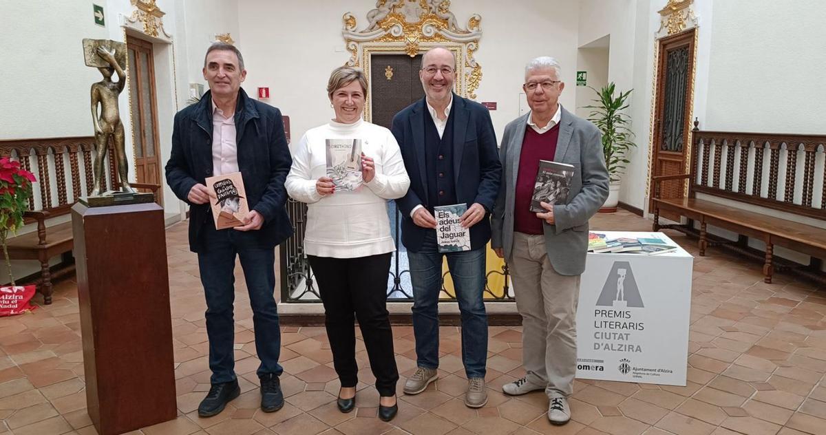 Raquel Tamarit ha estat acompanyada per  Diego Gómez i Josep Gregori. | GV