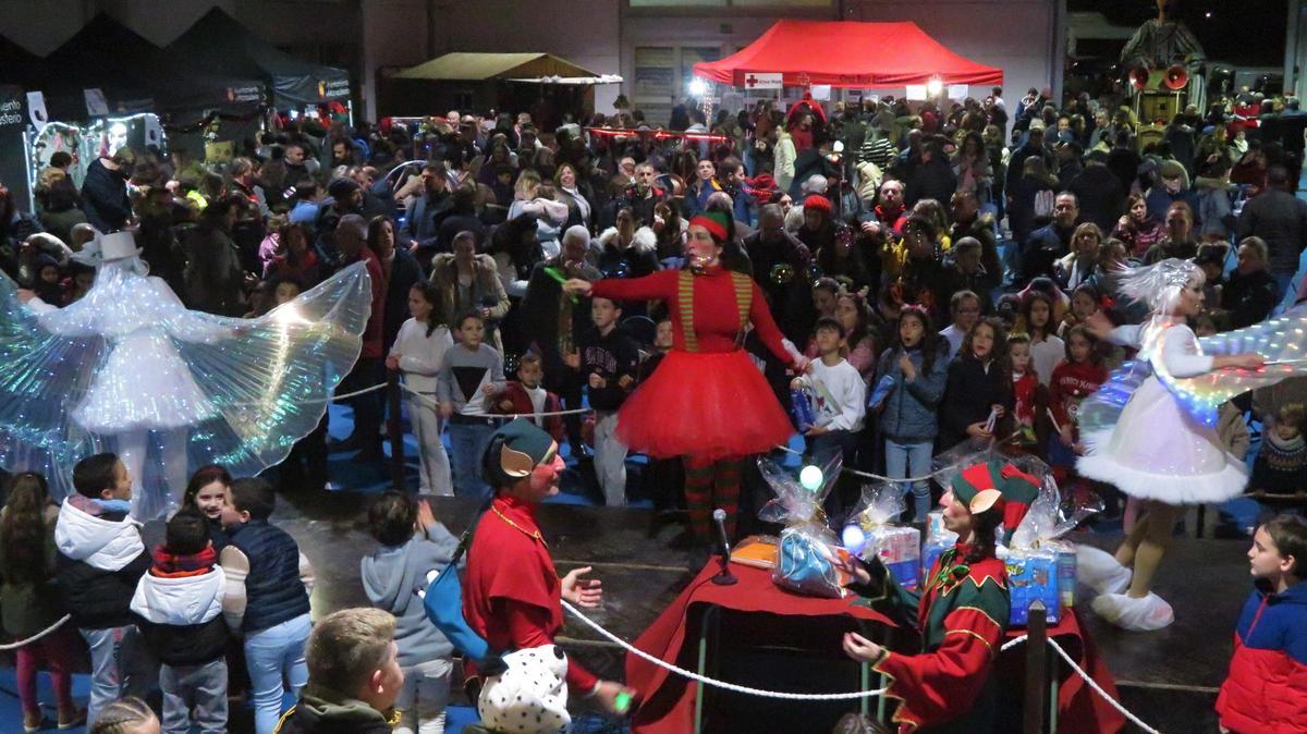 Ambiente navideño en el Multiusos