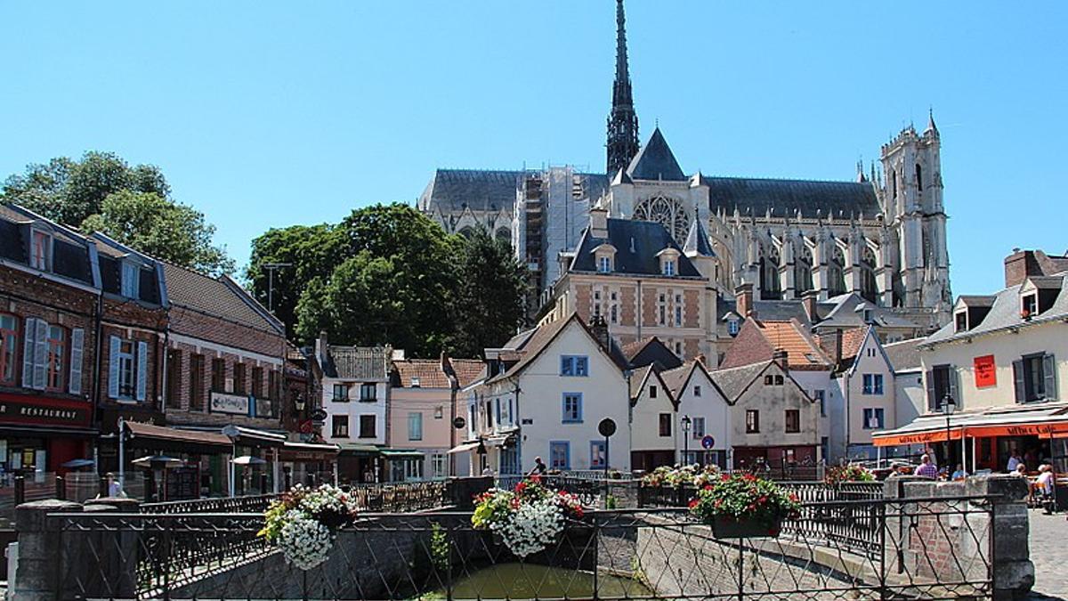 Una imagen de la catedral de Amiens.