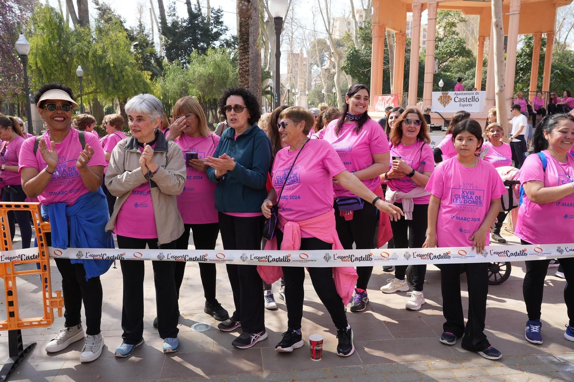 Todas las imágenes de la XVIII 'Cursa de les Dones' de Castelló