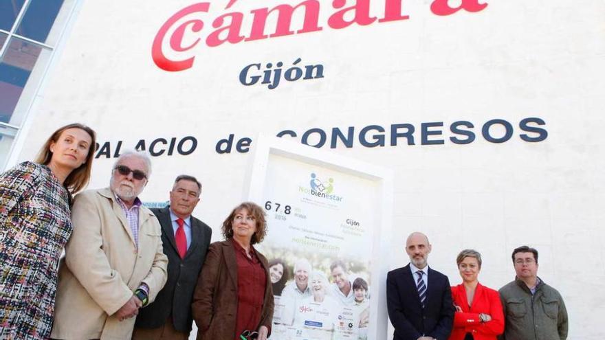 Asistentes a la presentación de la Feria Norbienestar, ayer por la mañana.