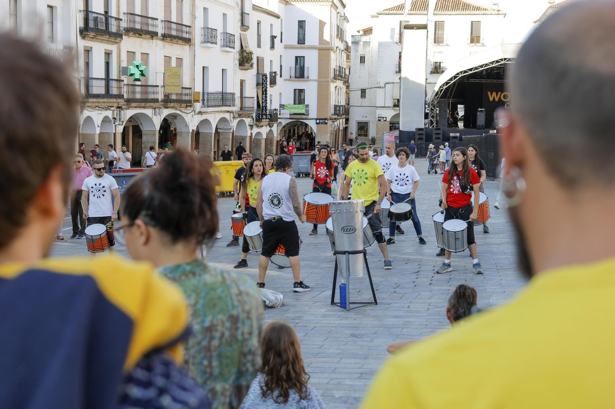 Así fue el primer día del festival Womad en Cáceres