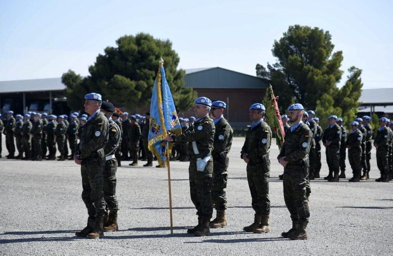 La Brigada Aragón envía a 600 militares a una compleja misión de paz al Líbano