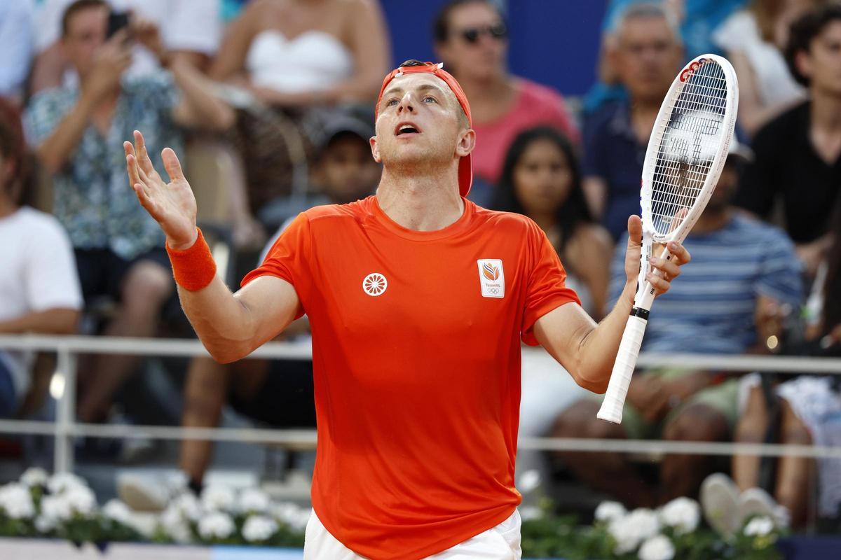 El partido entre Griekspoor y Alcaraz, en imágenes