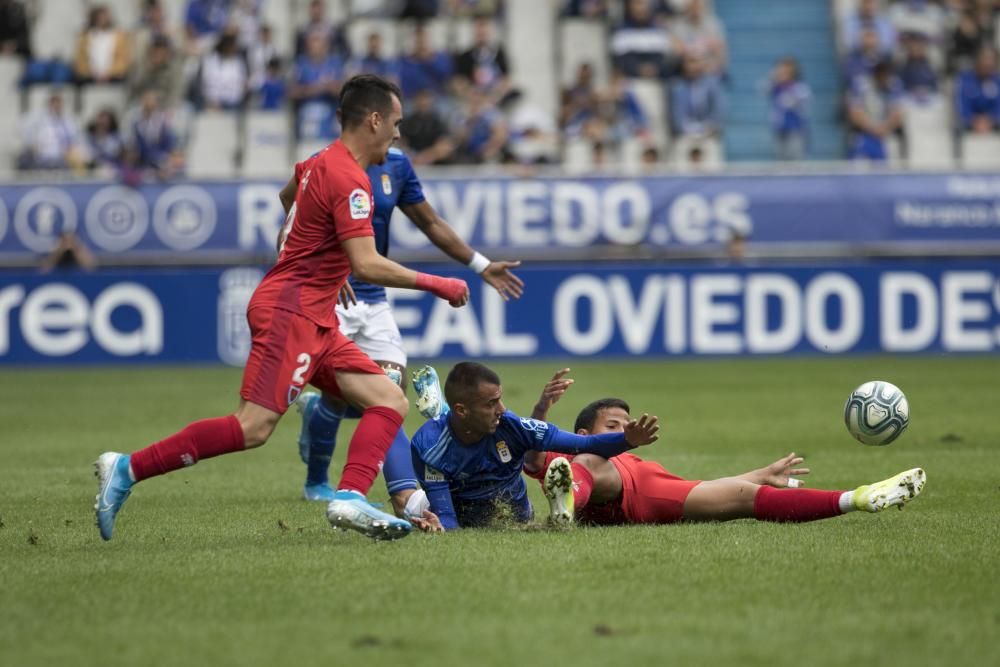 El partido del Oviedo ante el Numancia, en imágenes.