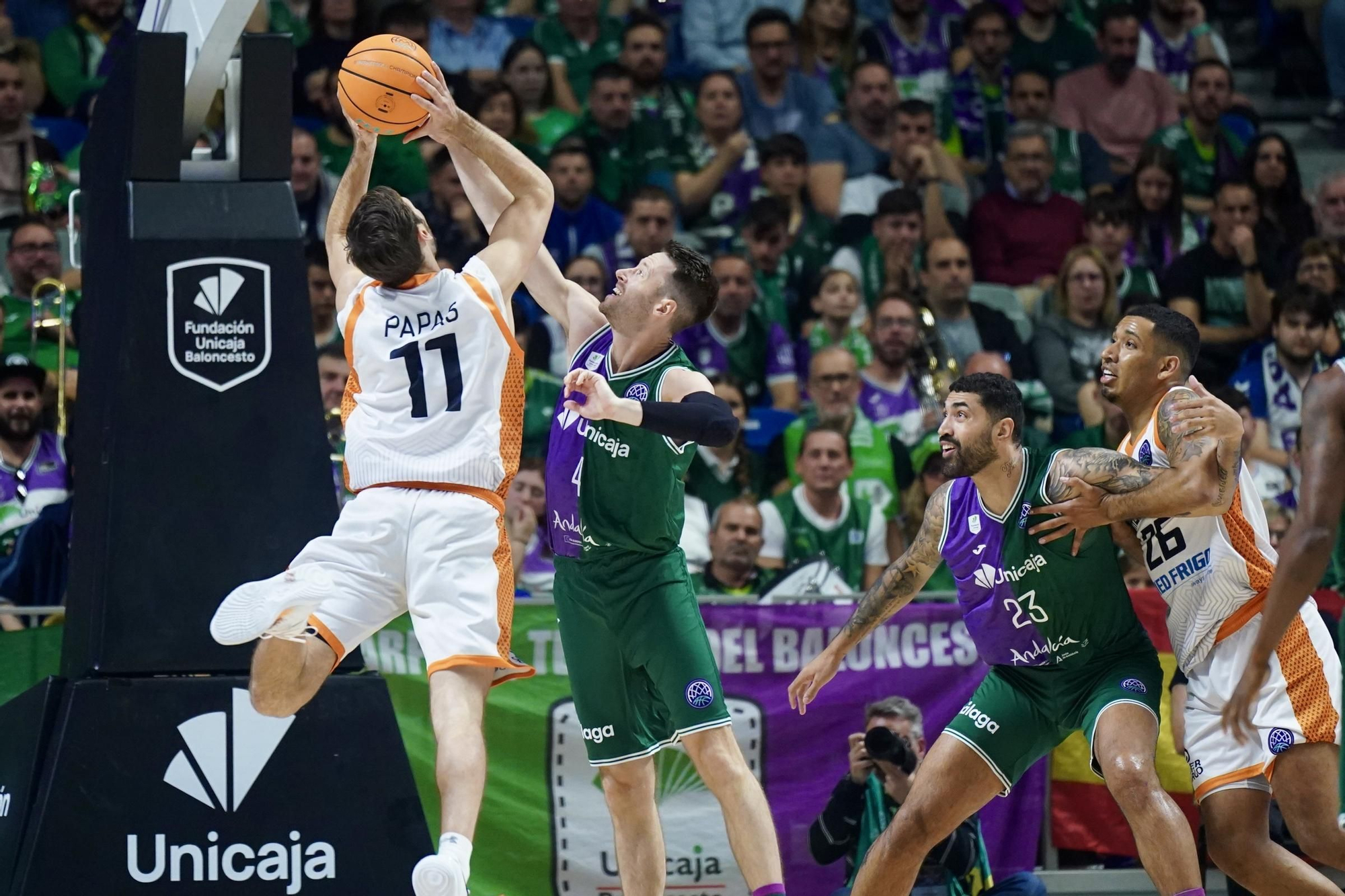 Cuartos de final de la BCL: Unicaja-Promitheas, en imágenes