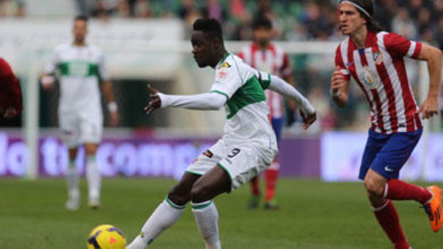 El Elche se topa con el Atlético