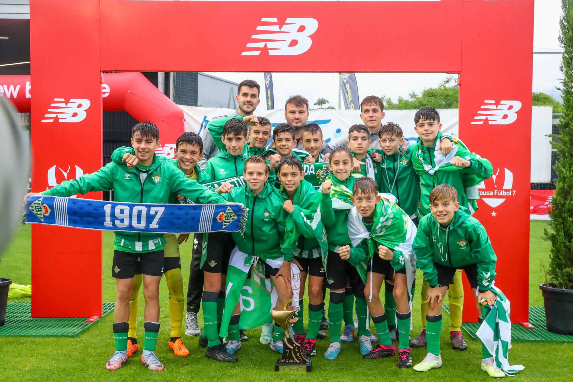 El Real Betis se hace con la corona del Arousa Fútbol 7