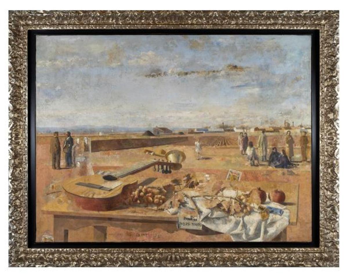 'Mesa cerca de Tomelloso' (1959), de Antonio Lopez.