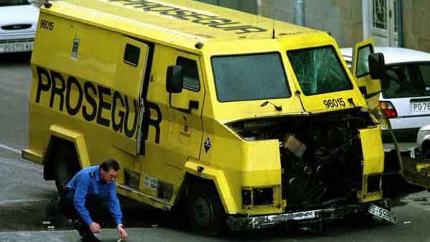 La Audiencia Nacional juzga el lunes el asalto mortal del GRAPO a un furgón blindado en Vigo hace 10 años