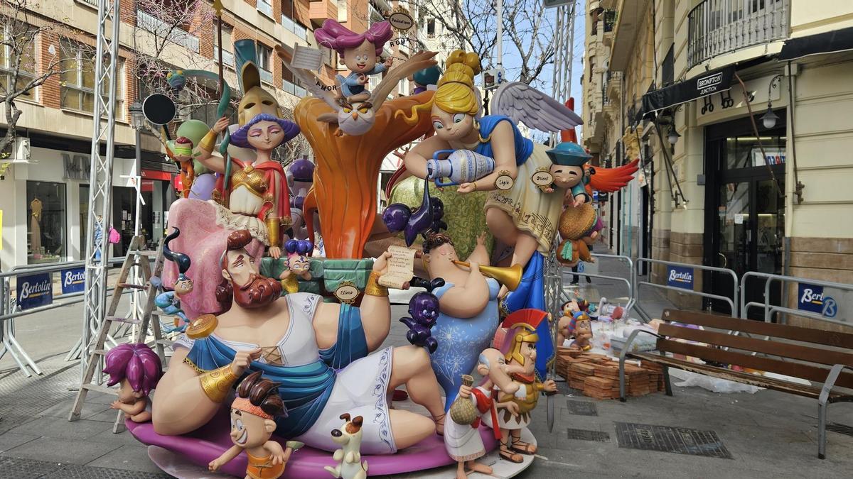 Falla infantil de Conde Salvatierra-Cirilo Amorós de 2024