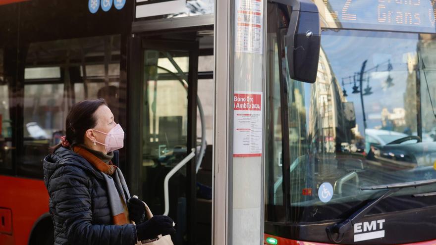 La mascarilla avanza en el transporte público y espacios cerrados