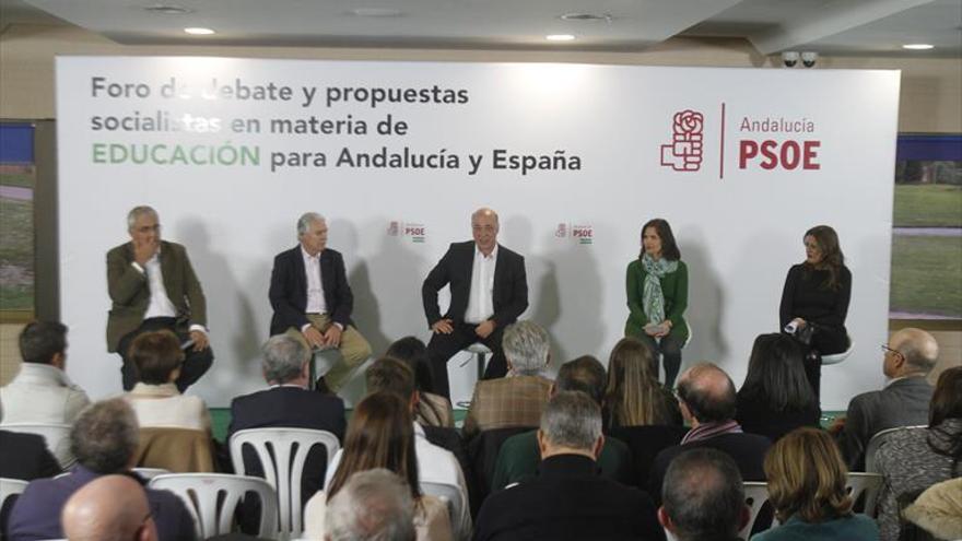 El PSOE debate claves para el futuro de la educación