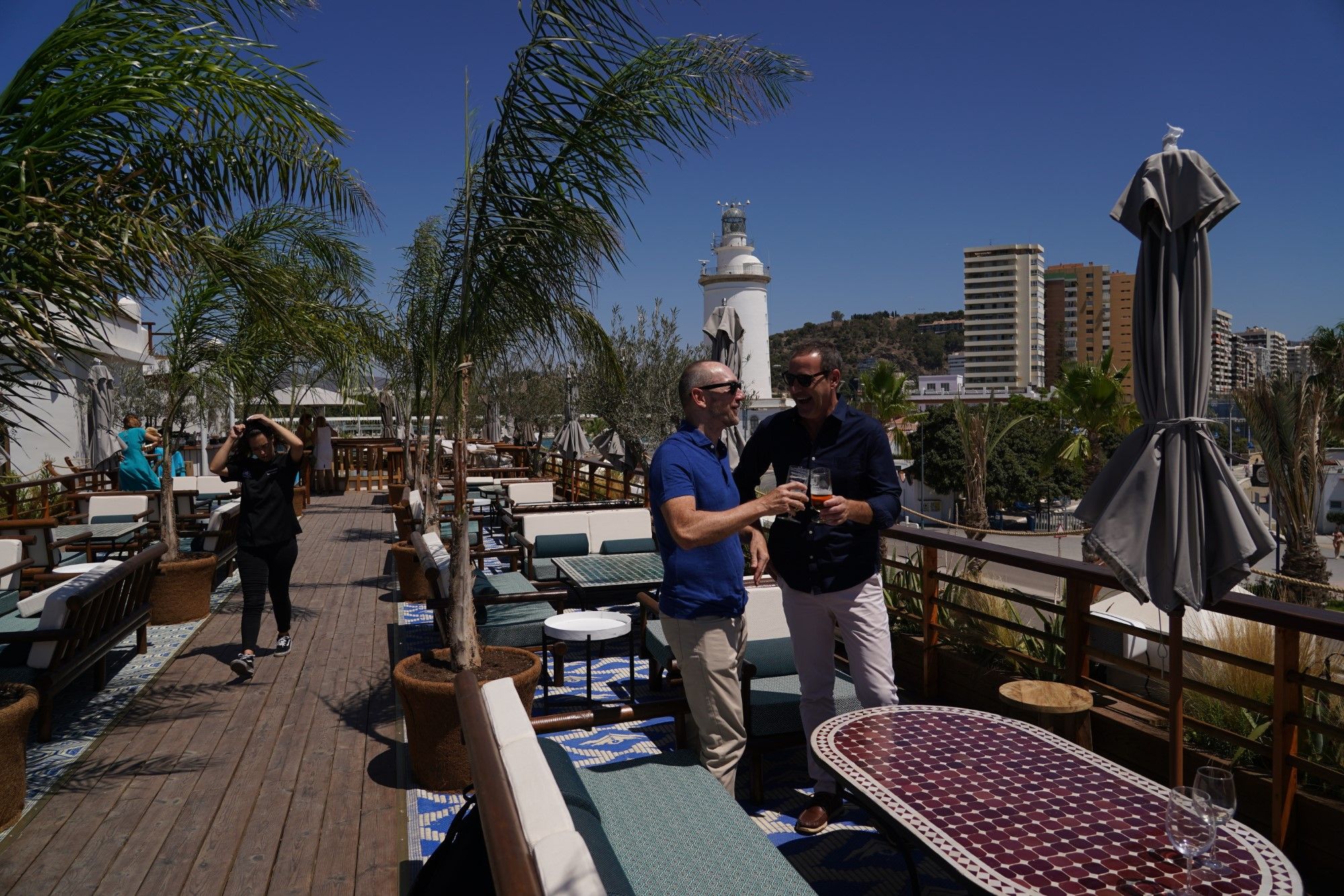 Así es el nuevo restaurante de Trocadero en la antigua Casa de Botes del Puerto de Málaga