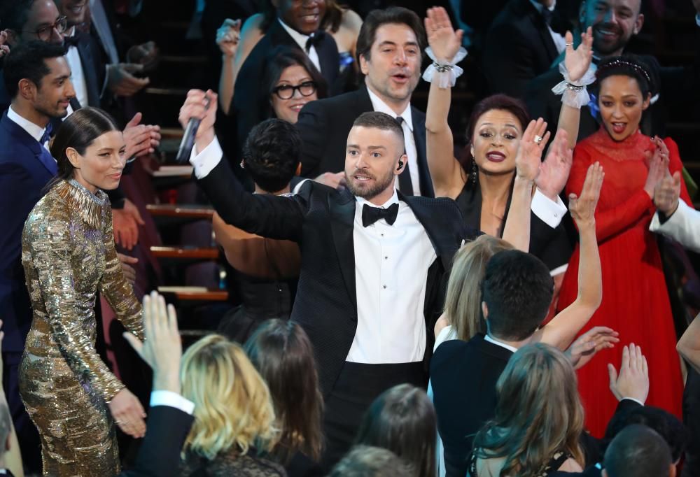 Justin Timberlake ha sido el encargado de inaugurar la 89 edición de los Premios Oscar.