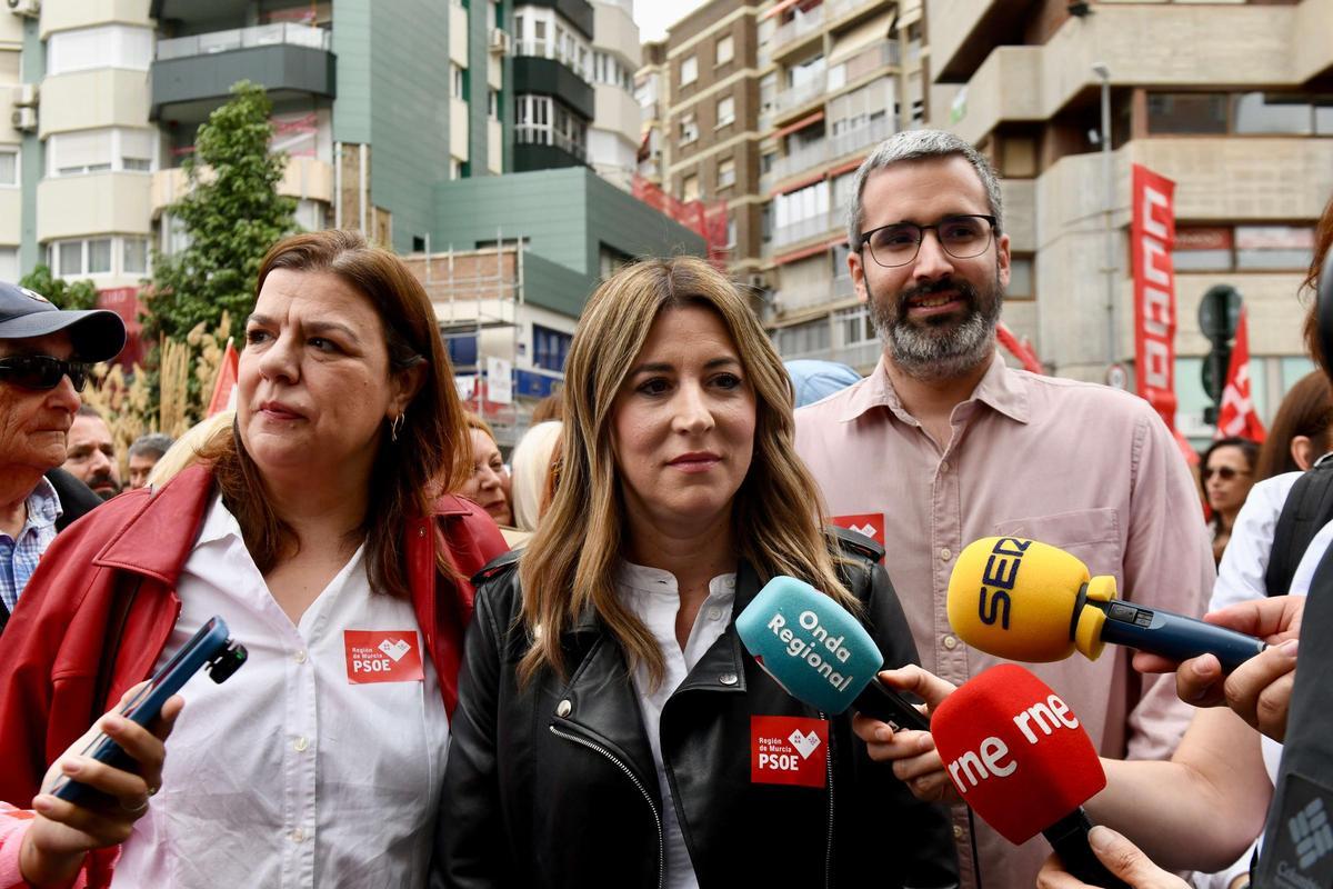 Todas las imágenes de la Manifestación por el Día del Trabajador en Murcia 2026