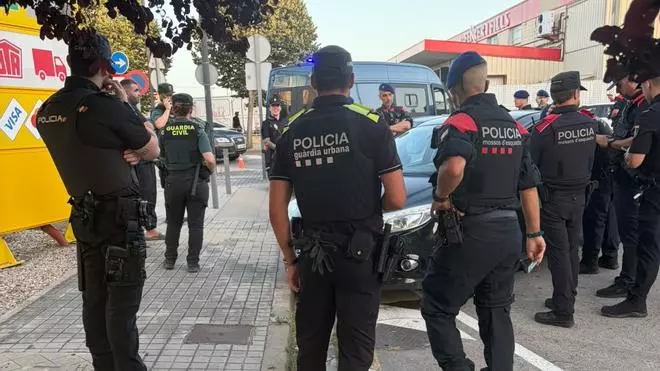 Les imatges de l'operatiu Kanpai a les comarques gironines