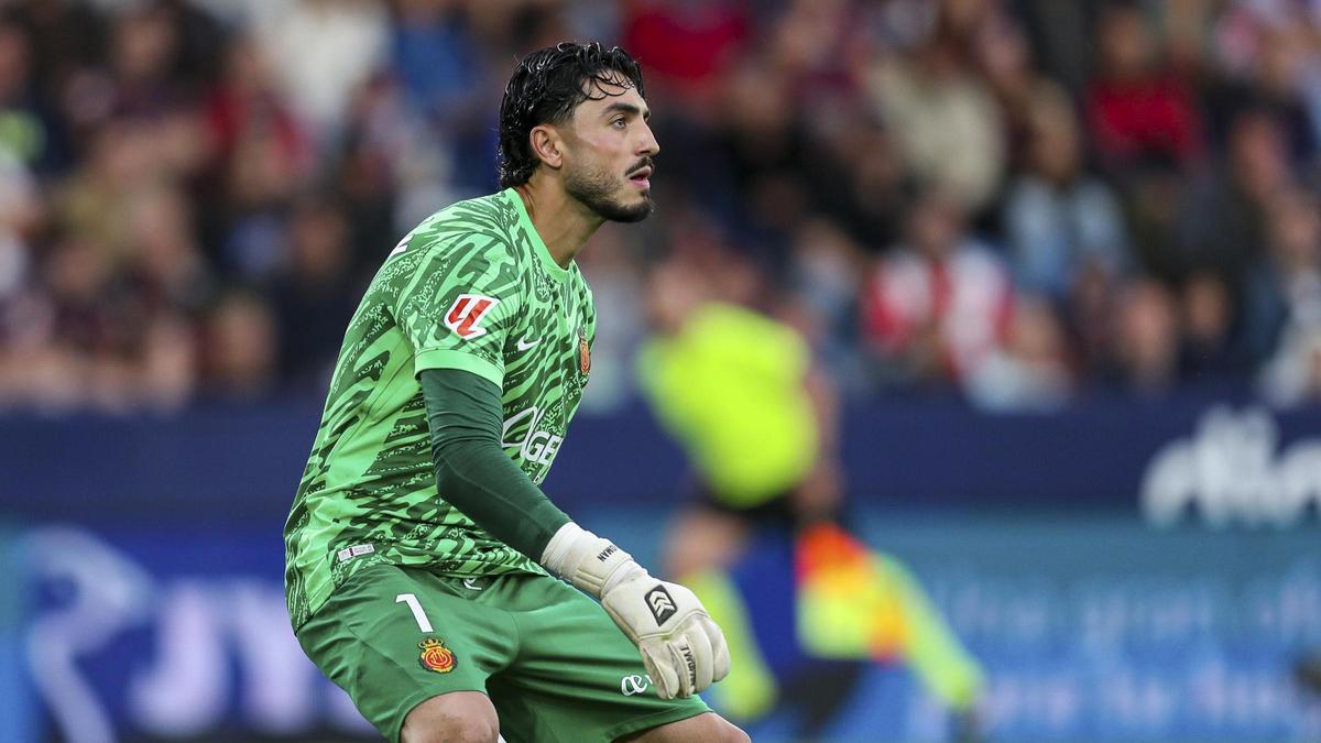 Leo Román, durante su etapa en el Mallorca