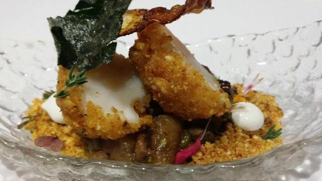 La mejor tapa de Galicia: "Vieira de Outono", de Miguel González Quintela