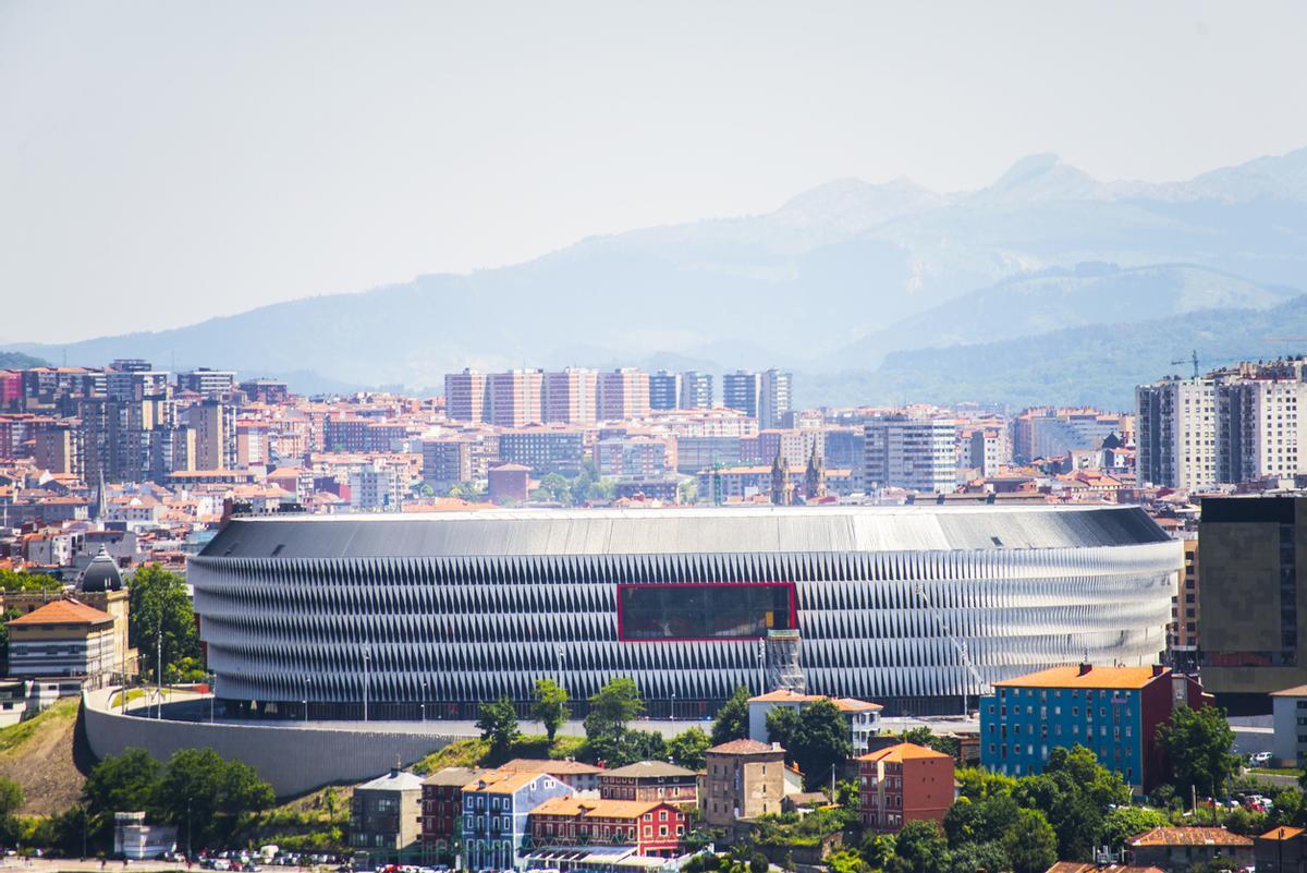Estadio San Mamés en Bilbao