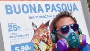 undefined53092082 genova  italy   10 04 2020   a man having a protective mask 200411104750
