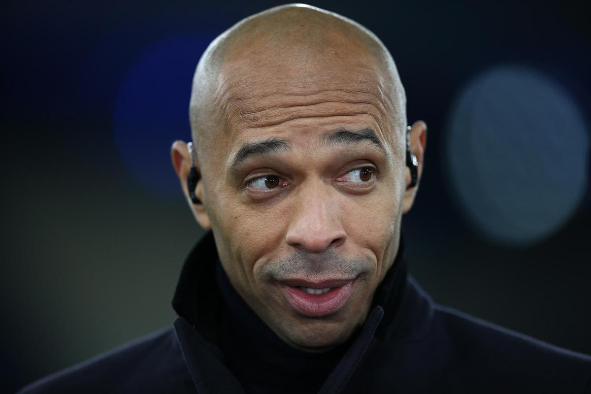 Thierry Henry exjugador francés de Barça o Arsenal.